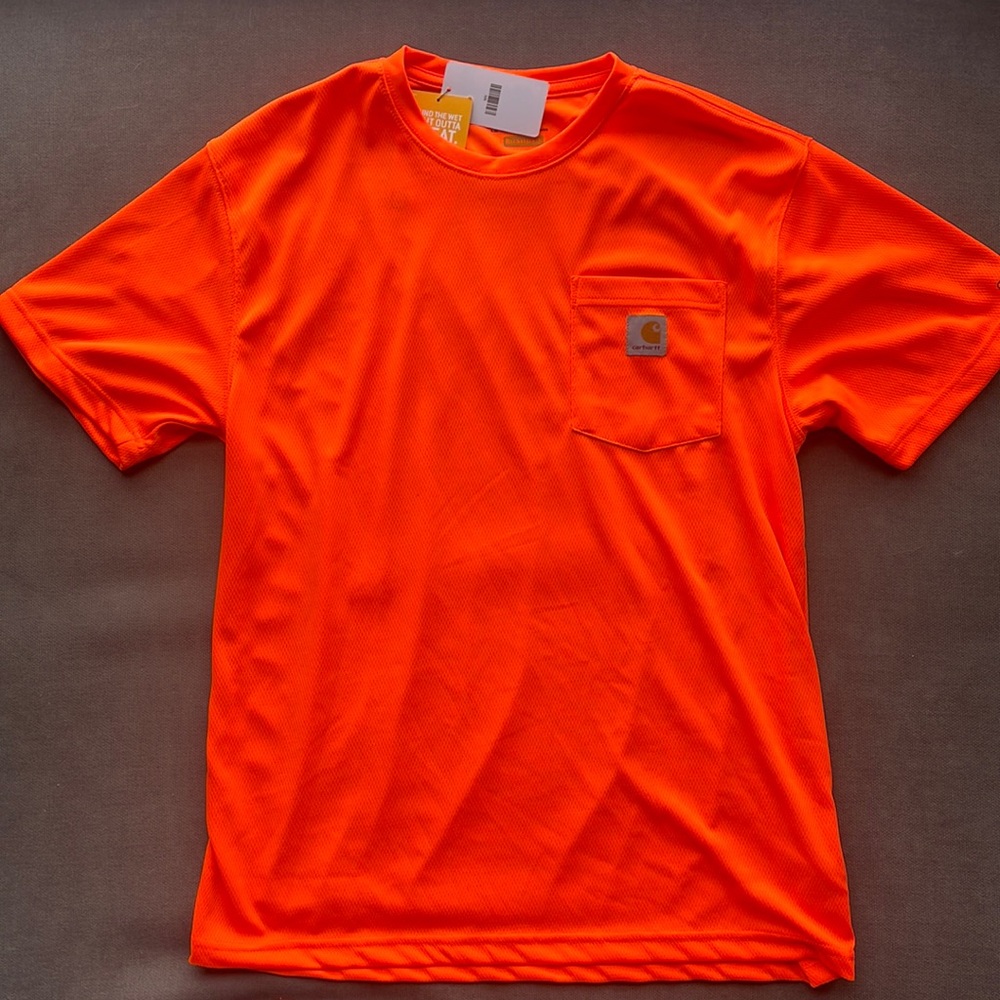 High Visibility Carhartt work shirt